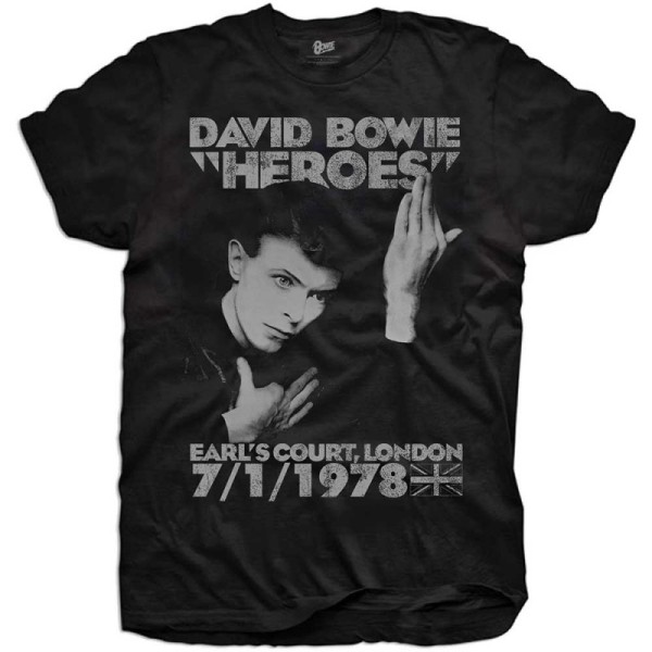 David Bowie - 1977 "Heroes" tour shirt